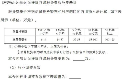 全過程工程咨詢服務中的項目策劃與公關服務及費用標準參考